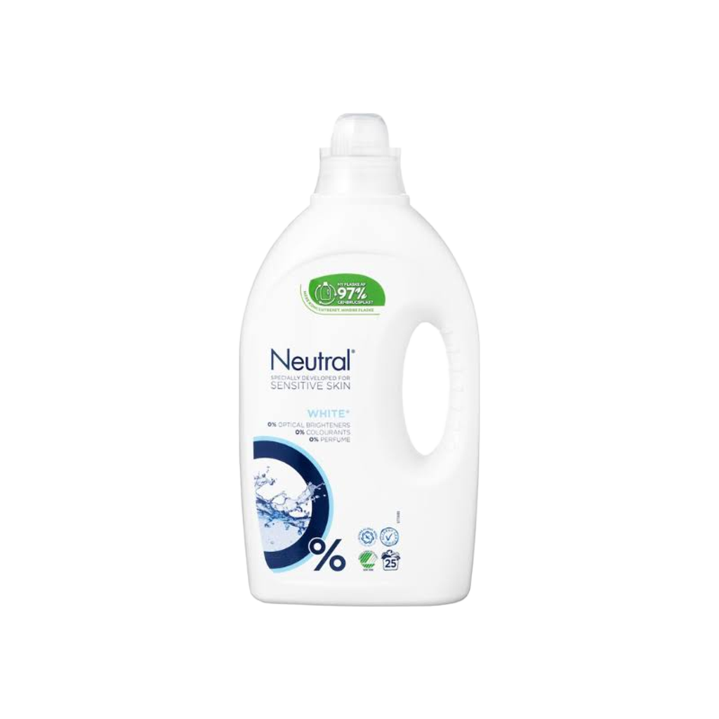 Neutral Flydende White 6x1.25 L - Vaskemiddel